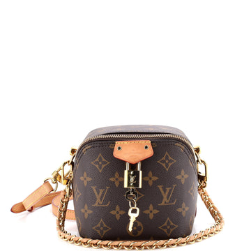 Louis Vuitton Just in Case Shoulder Bag Monogram Coated Canvas