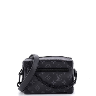 Louis Vuitton Soft Trunk Bag Monogram Eclipse Canvas Mini