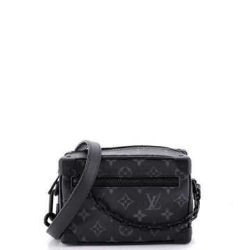 Louis Vuitton Soft Trunk Bag Monogram Eclipse Canvas Mini