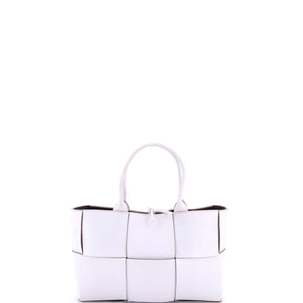 Bottega Veneta Arco Tote Maxi Intrecciato Leather Small