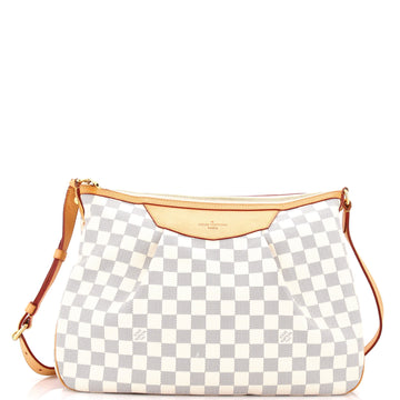 Louis Vuitton Siracusa Handbag Damier MM