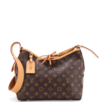 Louis Vuitton CarryAll Hobo Monogram Canvas PM