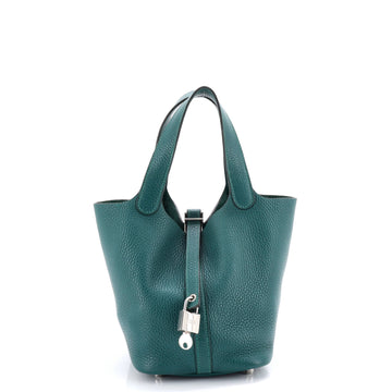 Hermes Picotin Lock Bag Clemence PM