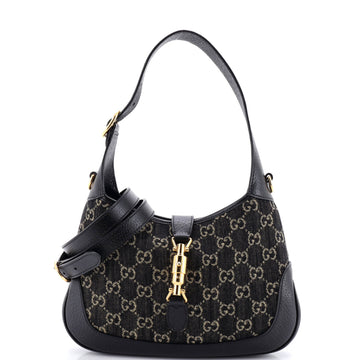 Gucci Jackie 1961 Hobo GG Denim Small