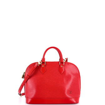 Louis Vuitton Vintage Alma Handbag Epi Leather PM