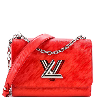 Louis Vuitton Twist Handbag Epi Leather MM