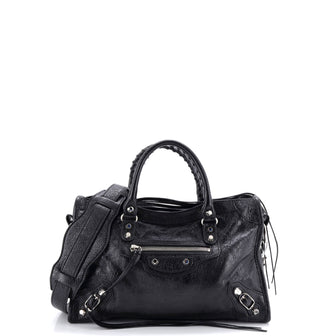 Balenciaga City Classic Studs Bag Leather Small