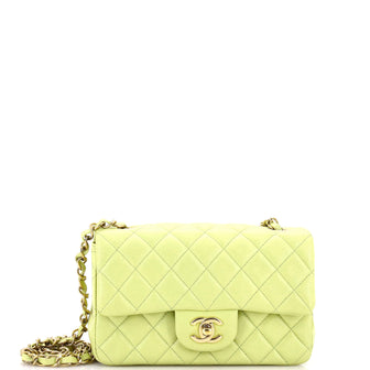 Classic Single Flap Bag Quilted Lambskin Mini