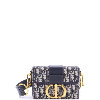 Christian Dior 30 Montaigne Box Bag Oblique Canvas