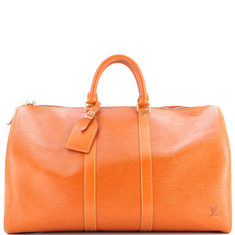 Louis Vuitton Keepall Bag Epi Leather 45