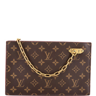 Louis Vuitton Legacy Chain Clutch Monogram Canvas