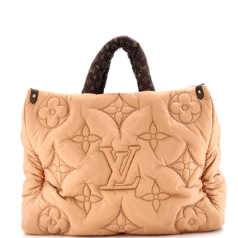 Louis Vuitton Pillow OnTheGo Tote Monogram Quilted Econyl Nylon GM