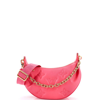 Louis Vuitton Over The Moon Bag Bubblegram Leather