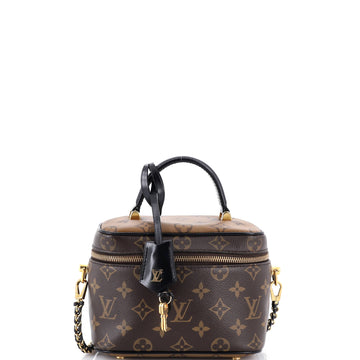 Louis Vuitton Vanity Handbag Reverse Monogram Canvas PM