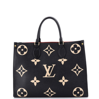 Louis Vuitton OnTheGo Tote Bicolor Monogram Empreinte Giant MM
