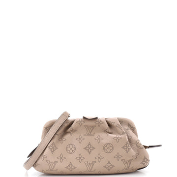 Louis Vuitton Scala Pouch Bag Mahina Leather Mini