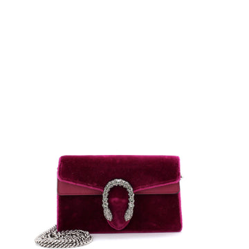 Gucci Dionysus Bag Velvet Super Mini