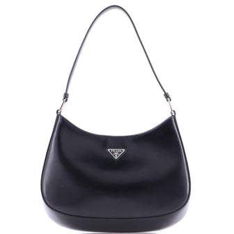 Prada Cleo Shoulder Bag Spazzolato Leather Medium