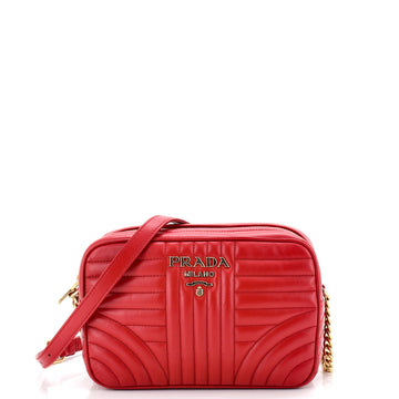 Prada Camera Bag Diagramme Quilted Leather Small