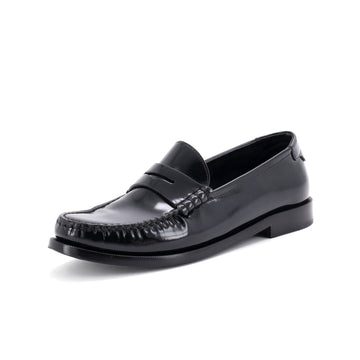 Saint Laurent Women's Le Monogram Penny Loafers Leather