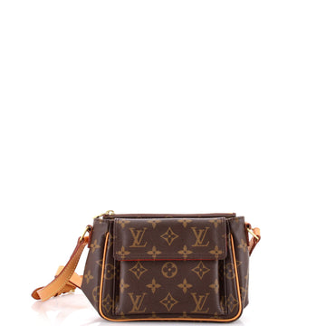 Louis Vuitton Viva Cite Handbag Monogram Canvas PM