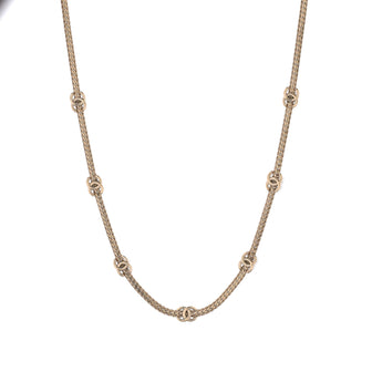 Chanel Multiple Mini CC Chain Necklace Metal