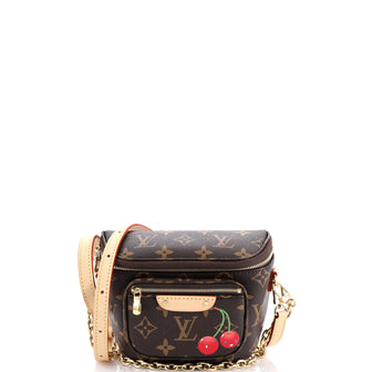 Louis Vuitton x Takashi Murakami Bum Bag Limited Edition Monogram Cerises Mini