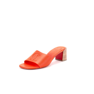 Christian Louboutin Women's So CL Heeled Mules Leather 55