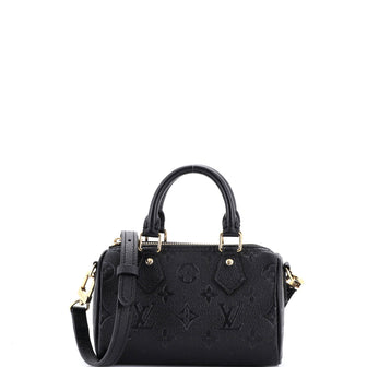 Louis Vuitton Speedy Bandouliere NM Bag Monogram Empreinte Leather Nano