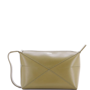 Loewe Puzzle Fold Wash Bag Leather