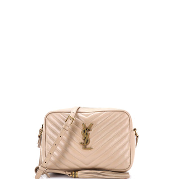 Saint Laurent Lou Camera Bag Matelasse Chevron Leather Small