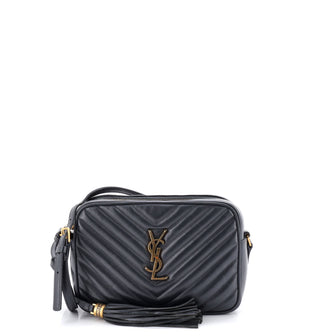 Saint Laurent Lou Camera Bag Matelasse Chevron Leather Small