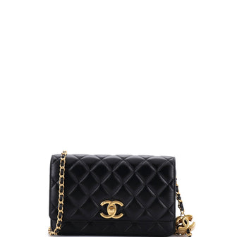 Chanel Multi CC Wallet on Chain Quilted Lambskin