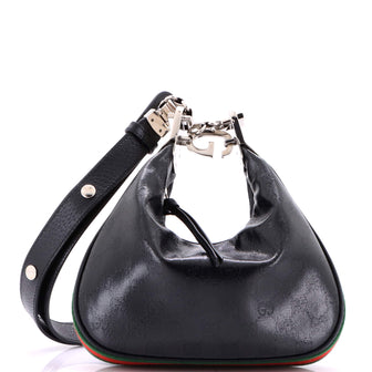 Gucci Attache Shoulder Bag Leather Small