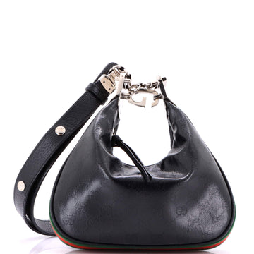 Gucci Attache Shoulder Bag Leather Small
