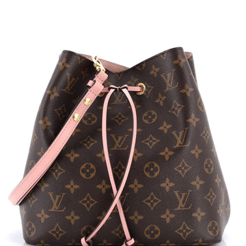 Louis Vuitton NeoNoe Handbag Monogram Canvas with Leather MM