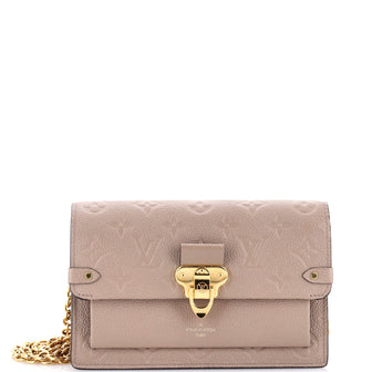 Louis Vuitton Vavin Chain Wallet Monogram Empreinte Leather
