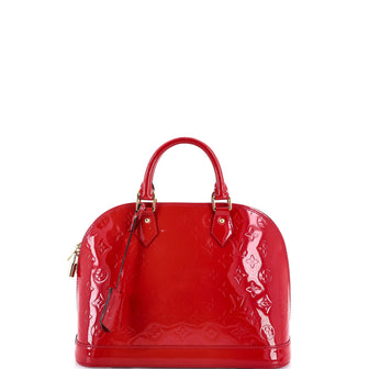 Louis Vuitton Alma Handbag Monogram Vernis PM