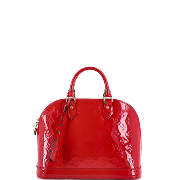 Louis Vuitton Alma Handbag Monogram Vernis PM