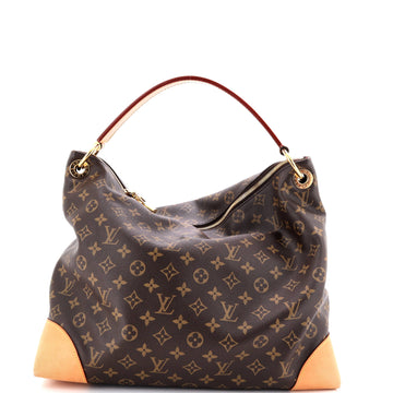 Louis Vuitton Berri Handbag Monogram Canvas MM