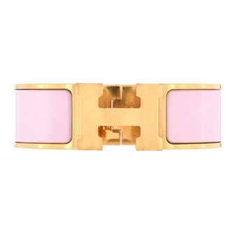 Hermes Clic H Bracelet Enamel Wide