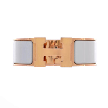 Hermes Clic H Bracelet Enamel Wide