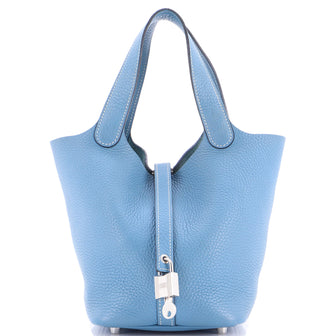 Hermes Picotin Lock Bag Clemence PM