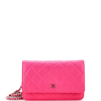 Chanel Wallet on Chain Quilted Caviar