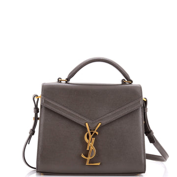Saint Laurent Cassandra Top Handle Bag Leather Mini