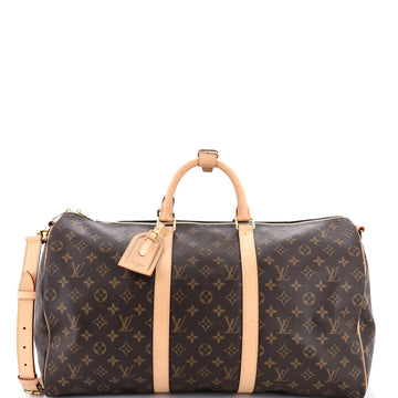 Louis Vuitton Keepall Bandouliere Bag Monogram Canvas 50