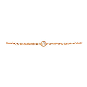 Cartier D'Amour Bracelet 18K Rose Gold and Diamond Small