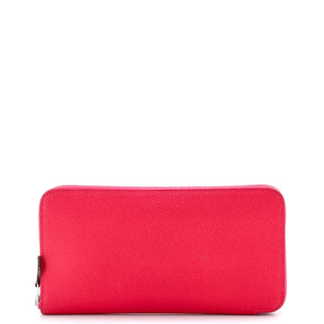 Hermes Azap Zip Around Wallet Silk'in Epsom Long