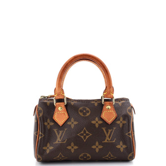 Louis Vuitton Speedy Mini HL Handbag Monogram Canvas
