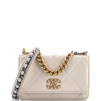 Chanel 19 Wallet on Chain Quilted Lambskin